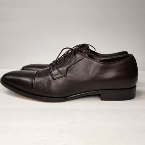 Ralph Lauren Leather Oxfords Brown, Men's Size: 9D